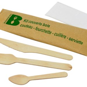 Kit couverts bois