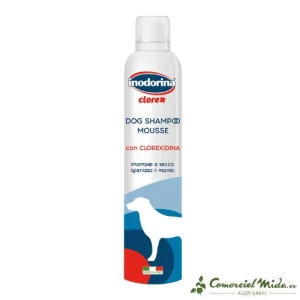 INODORINA Shampoo sec pour chiens à la chlorhexidine