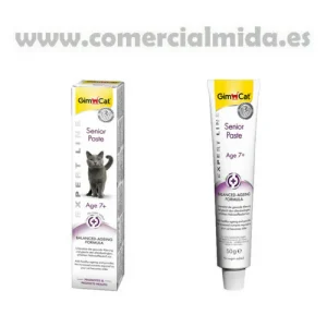 GimCat SENIOR AGE 7+, malt pour chats matures et vieux