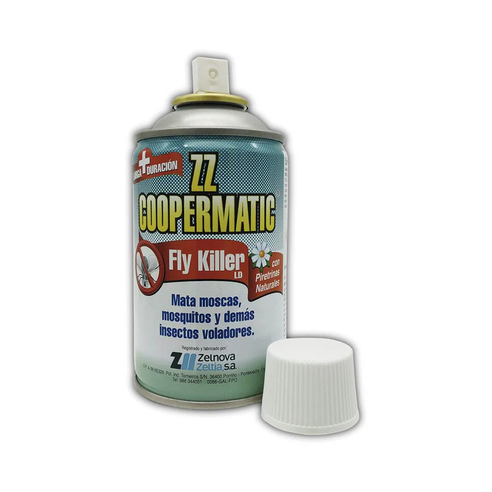 Aérosol Insecticide ZZ-Coopermatic 250ml ZELNOVA – Image 2